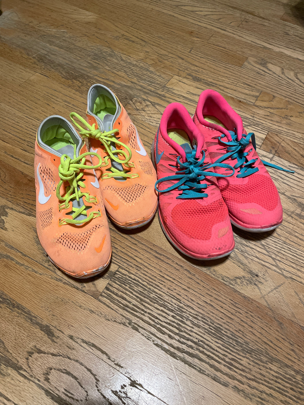 Nike Free Running Sneaks Set of 2 - size Shoes-Womens 9