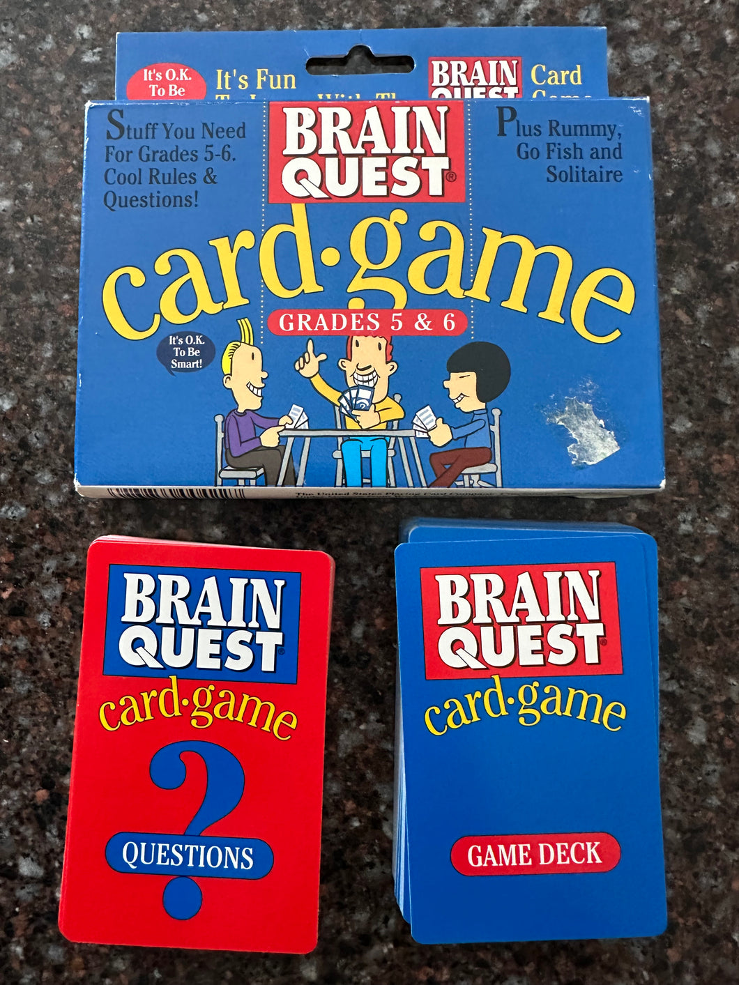 Brain Quest Card Game Grade 5&6