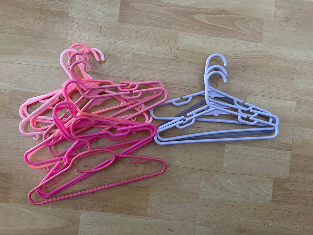 15 Hangers - Kids Pink and Purple