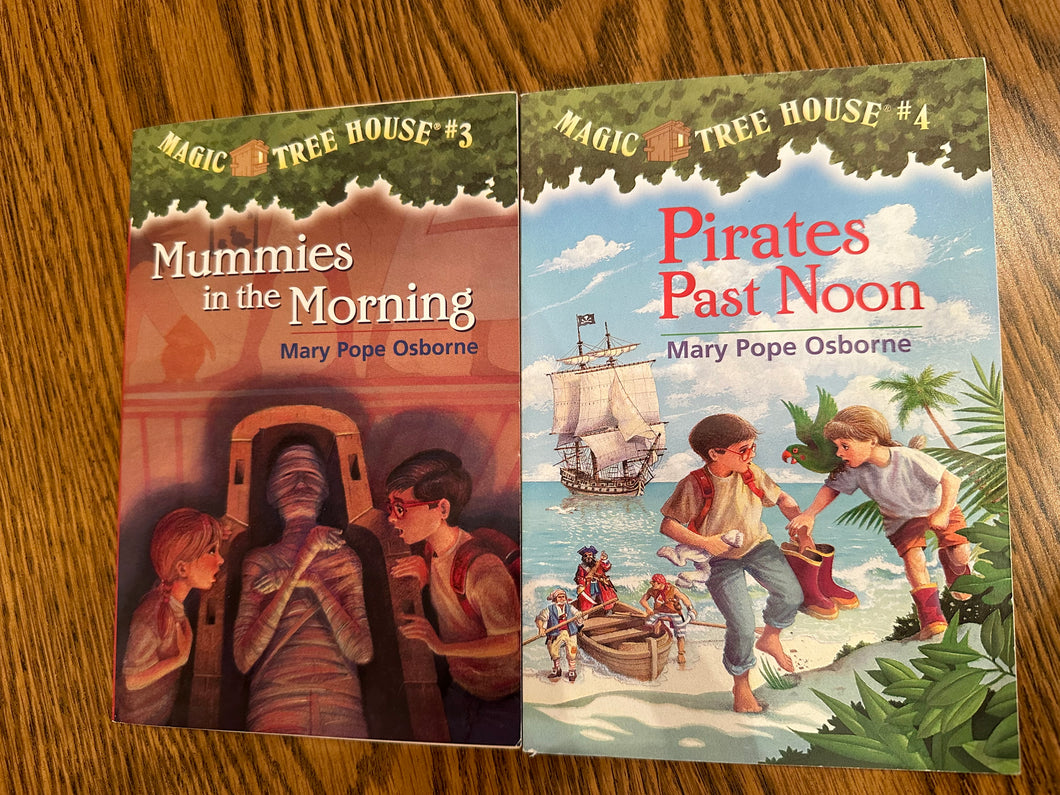 Magic Tree House book #3 and #4