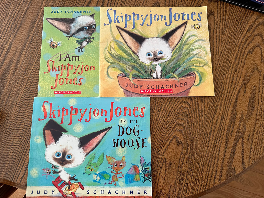 SkippyJonJones 3 books