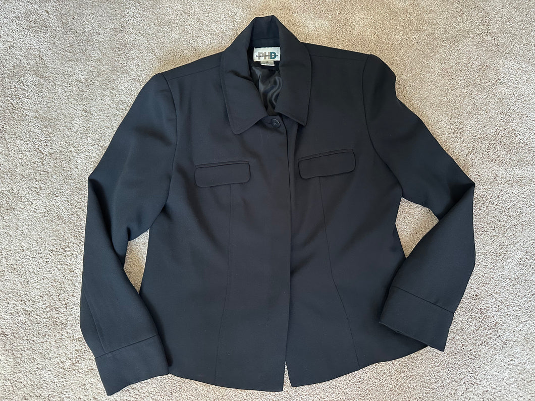 Black dress blazer - size Women M (8-10)
