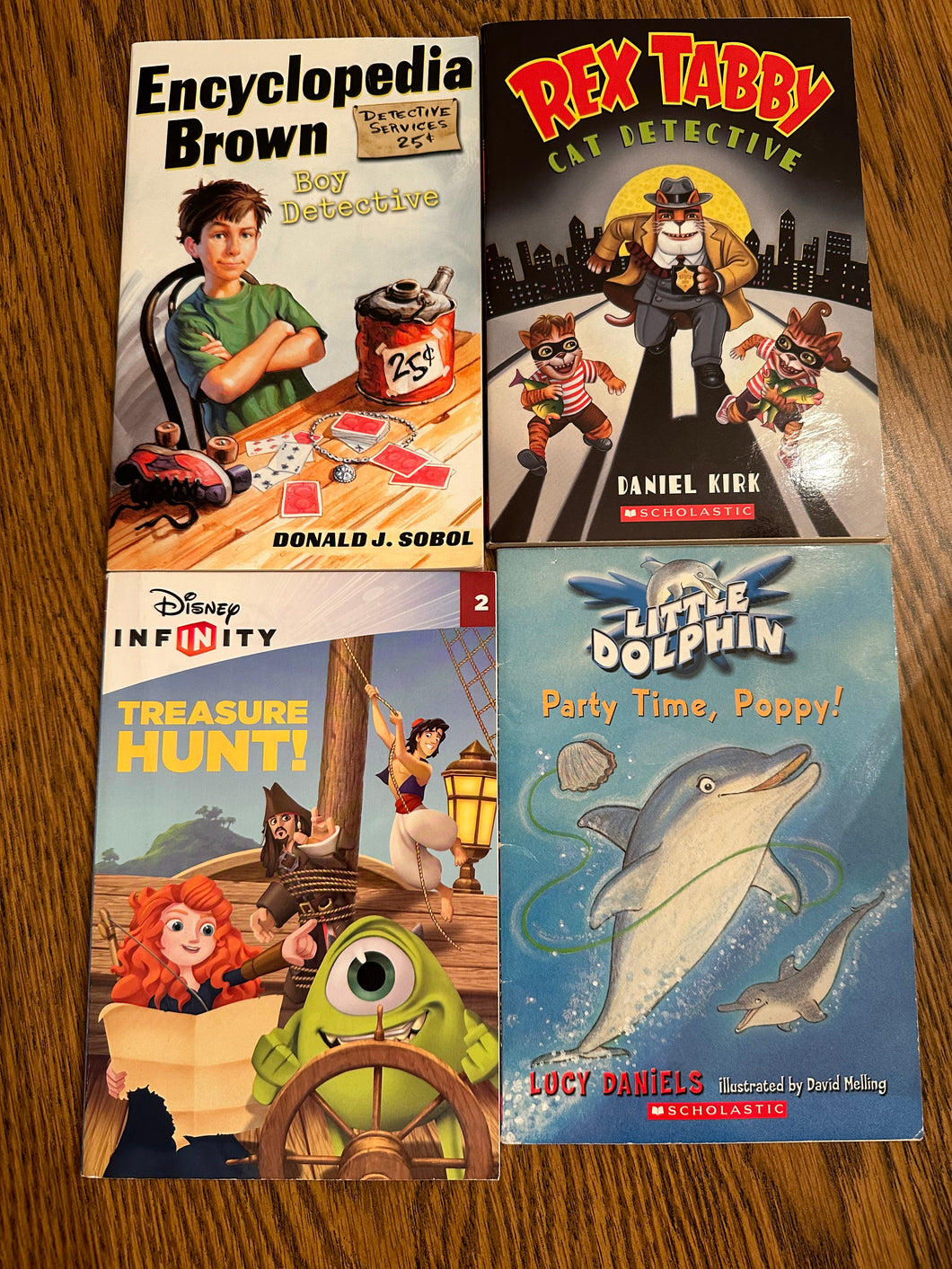 Encyclopedia Brown, Disney Infinity, Rex Tab