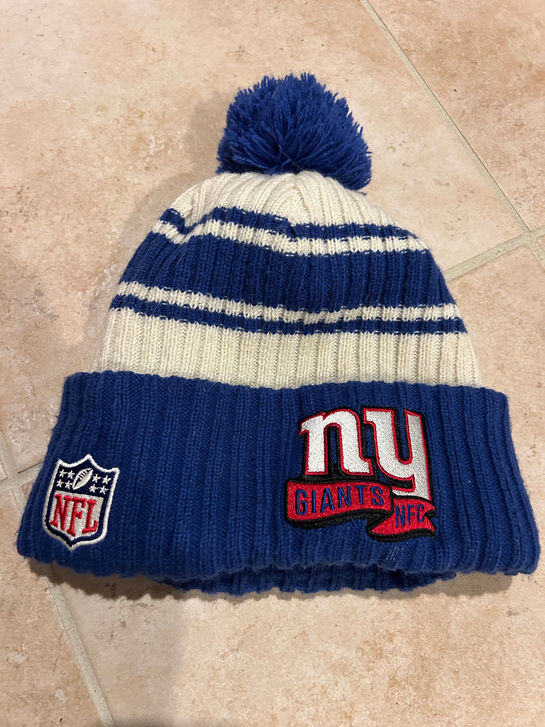 NY Giants NFL Winter Hat, lined