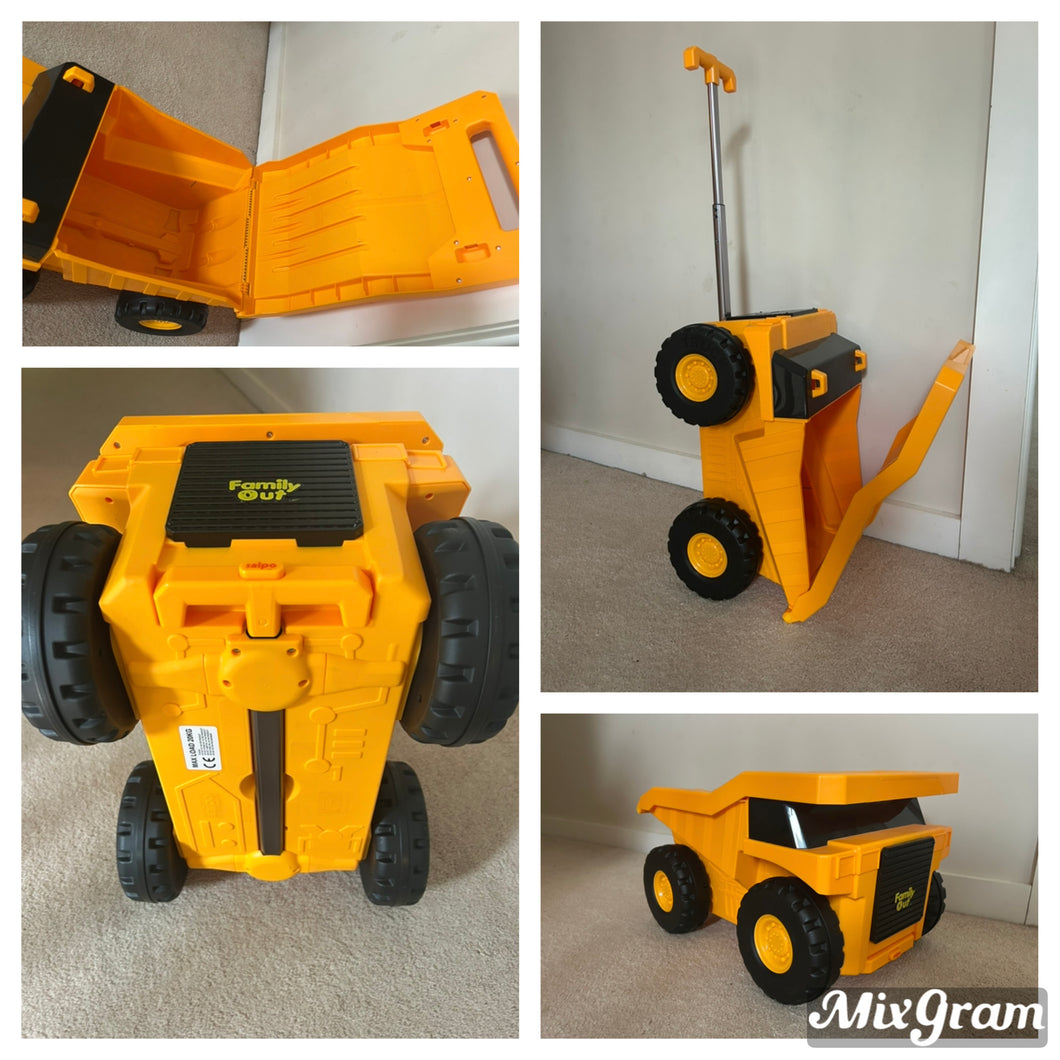 Construction KidsTravel Or storage suitcase