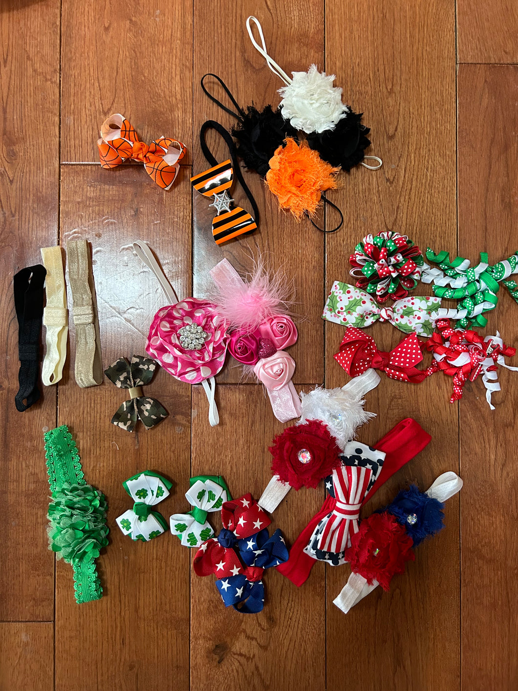 Bag of bows/bands Adorable variety