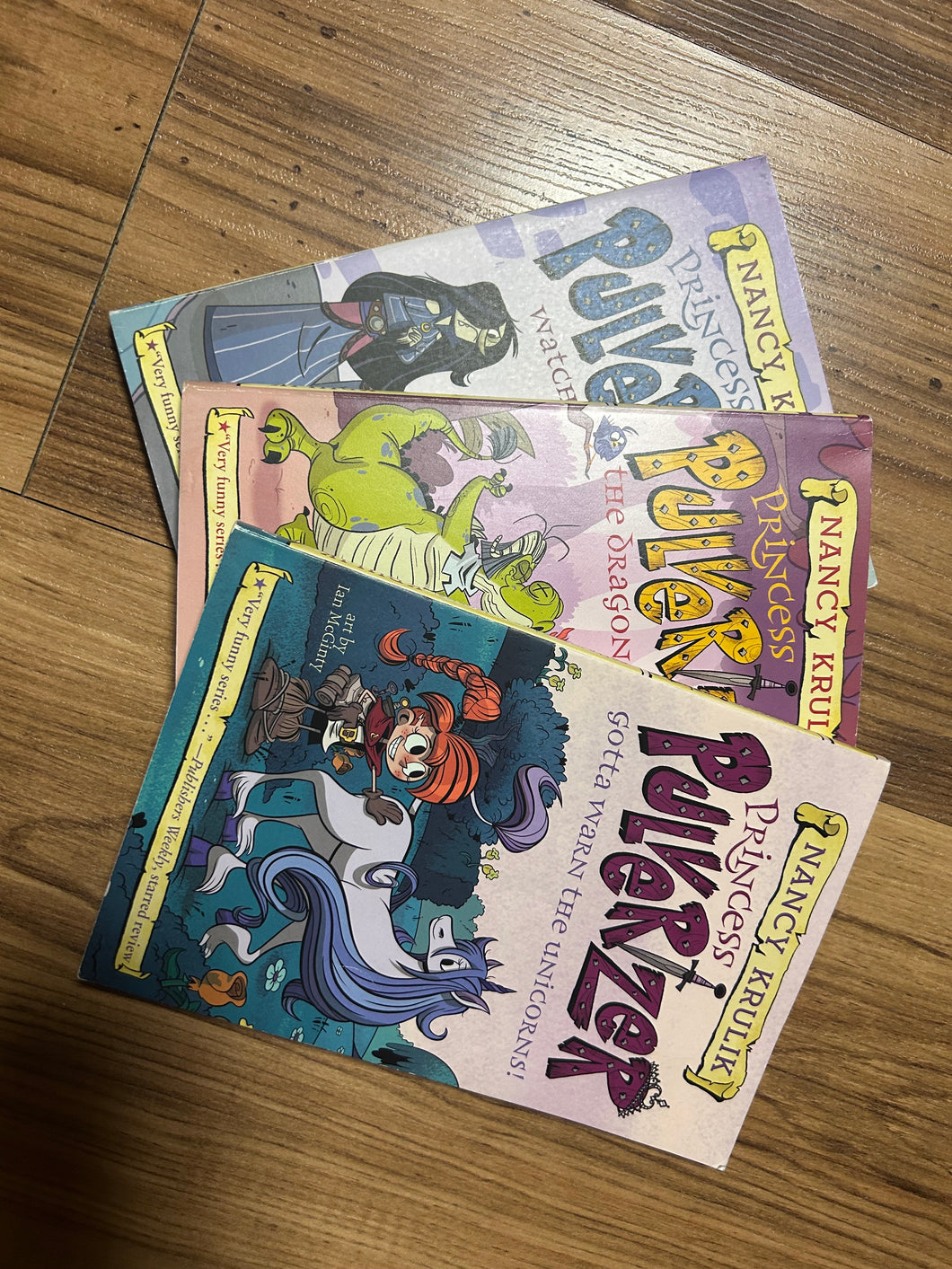 3 Princess Pulverizer Books