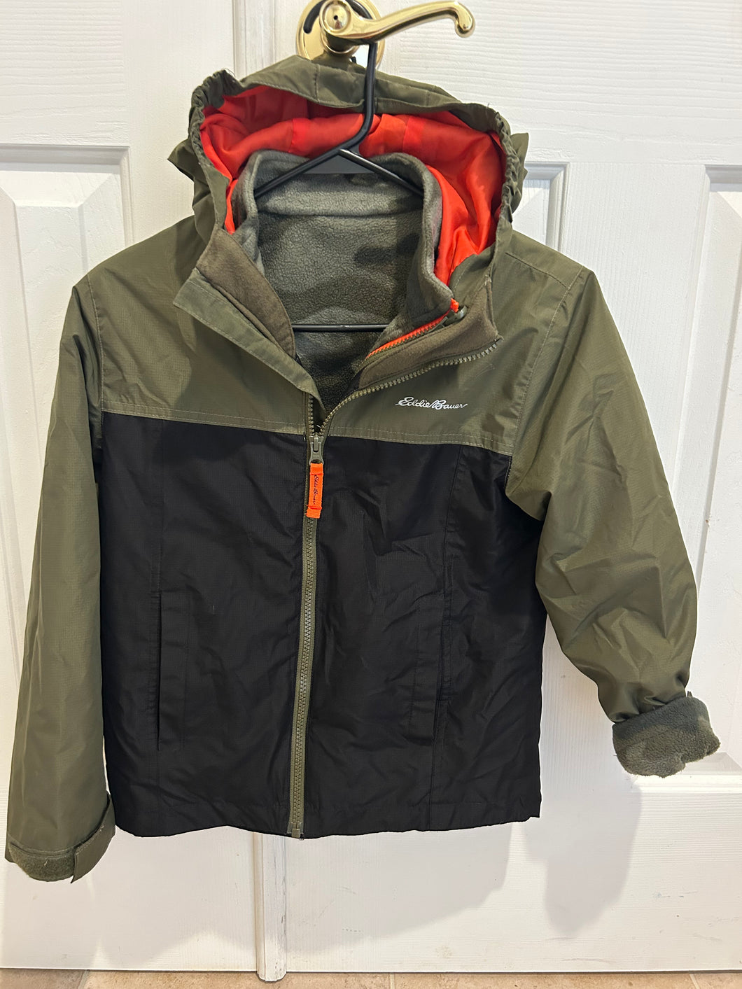 Eddie Bauer dual coat Removable fleece lining - size Kids 7