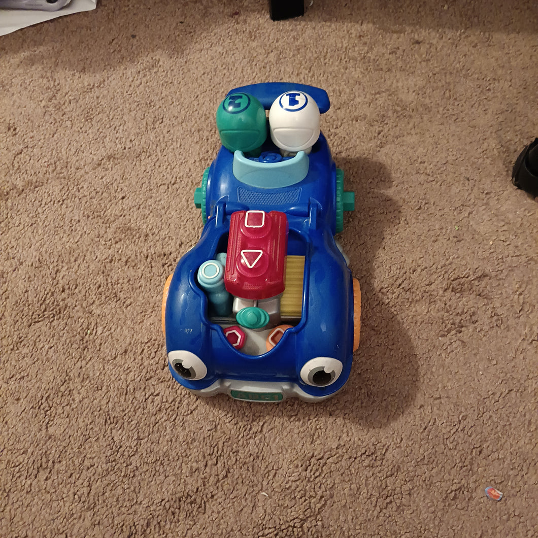 ABC 123 car Blue