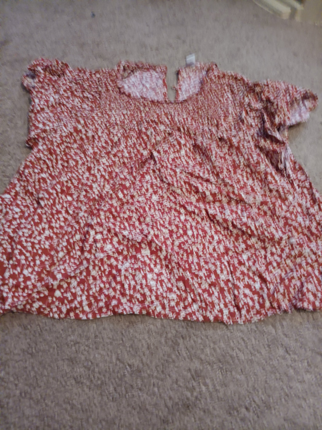 Old navy med Red shirt - size Women M (8-10)