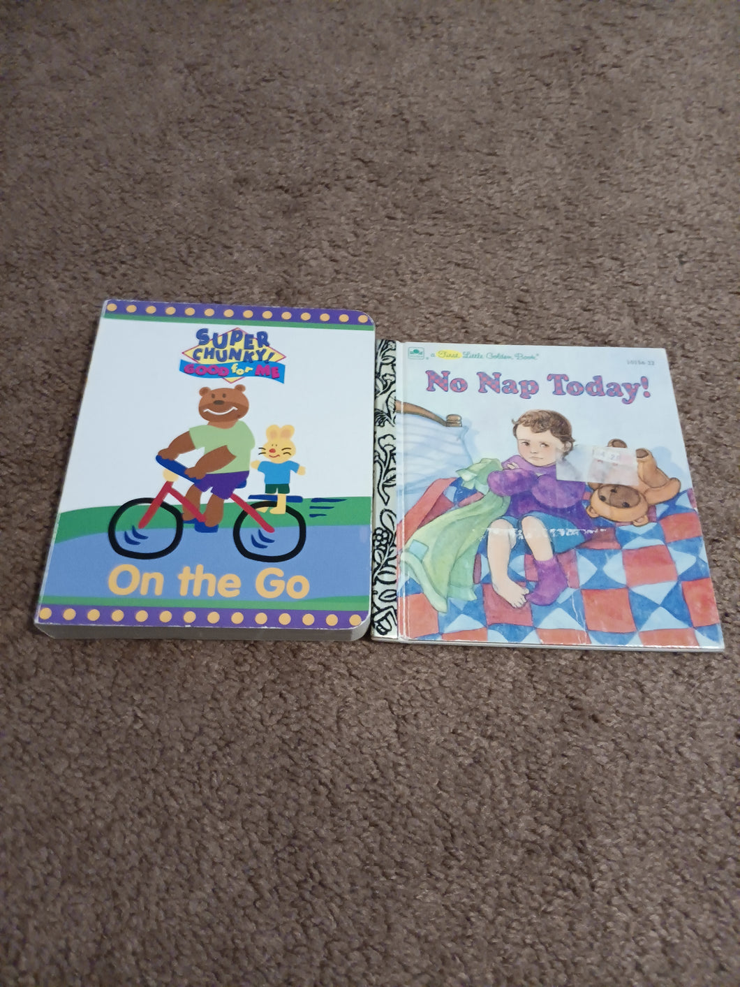 2 books On the go and no nap