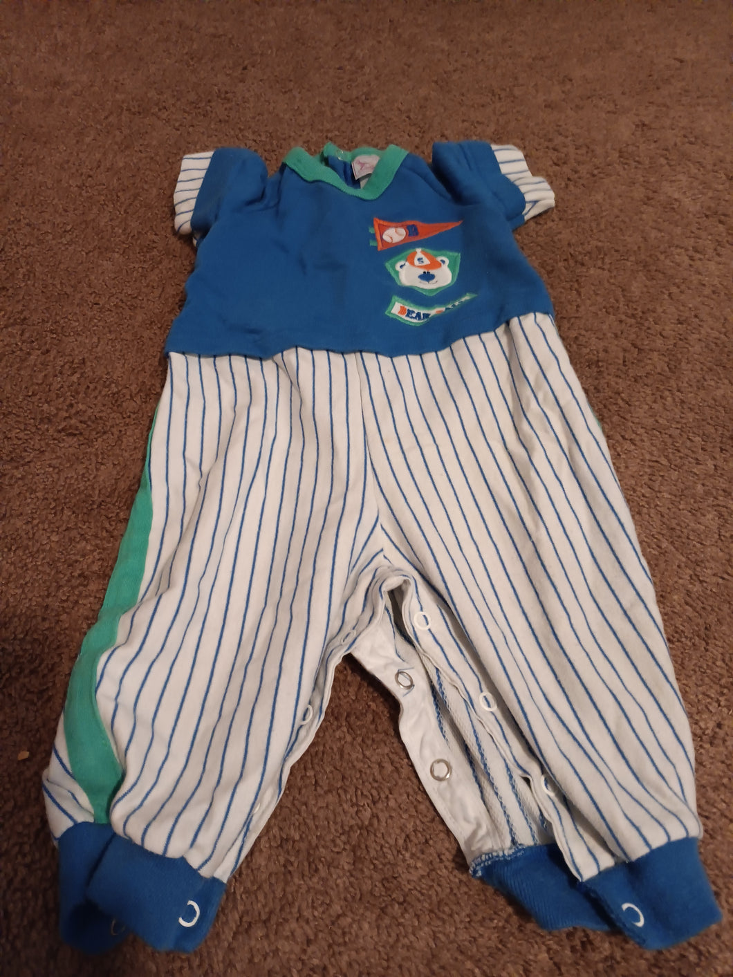 Pjs Baseball - size 12 Months