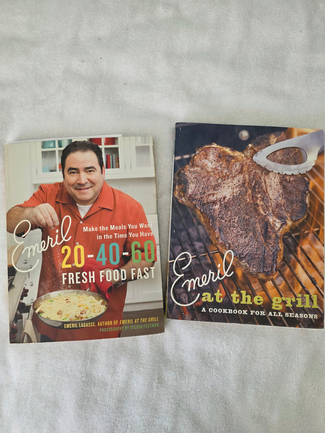 Emeril Cookbooks Set of 2