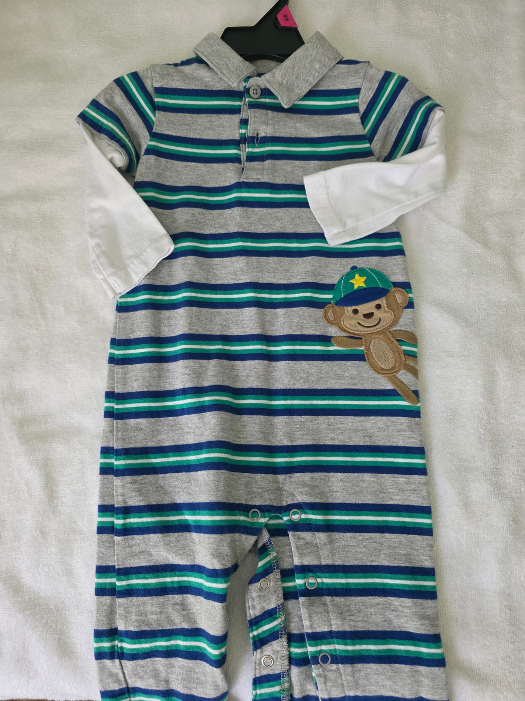 Monkey Outfit Made by Carter's - size 12 Months