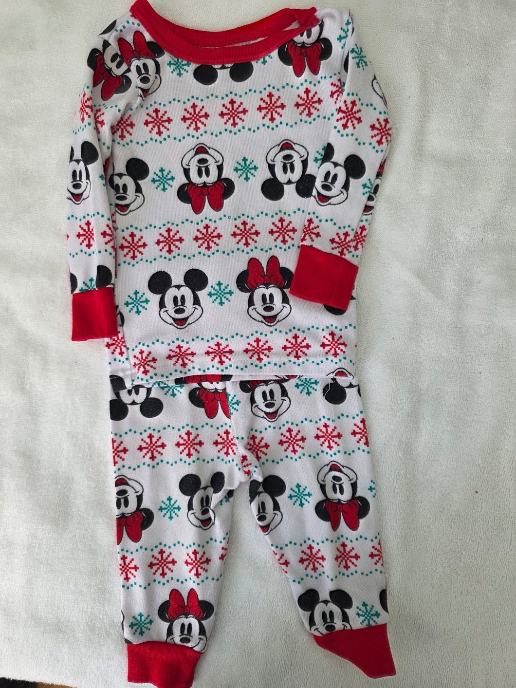 Disney Pajamas Smoke-Free Home - size 12 Months