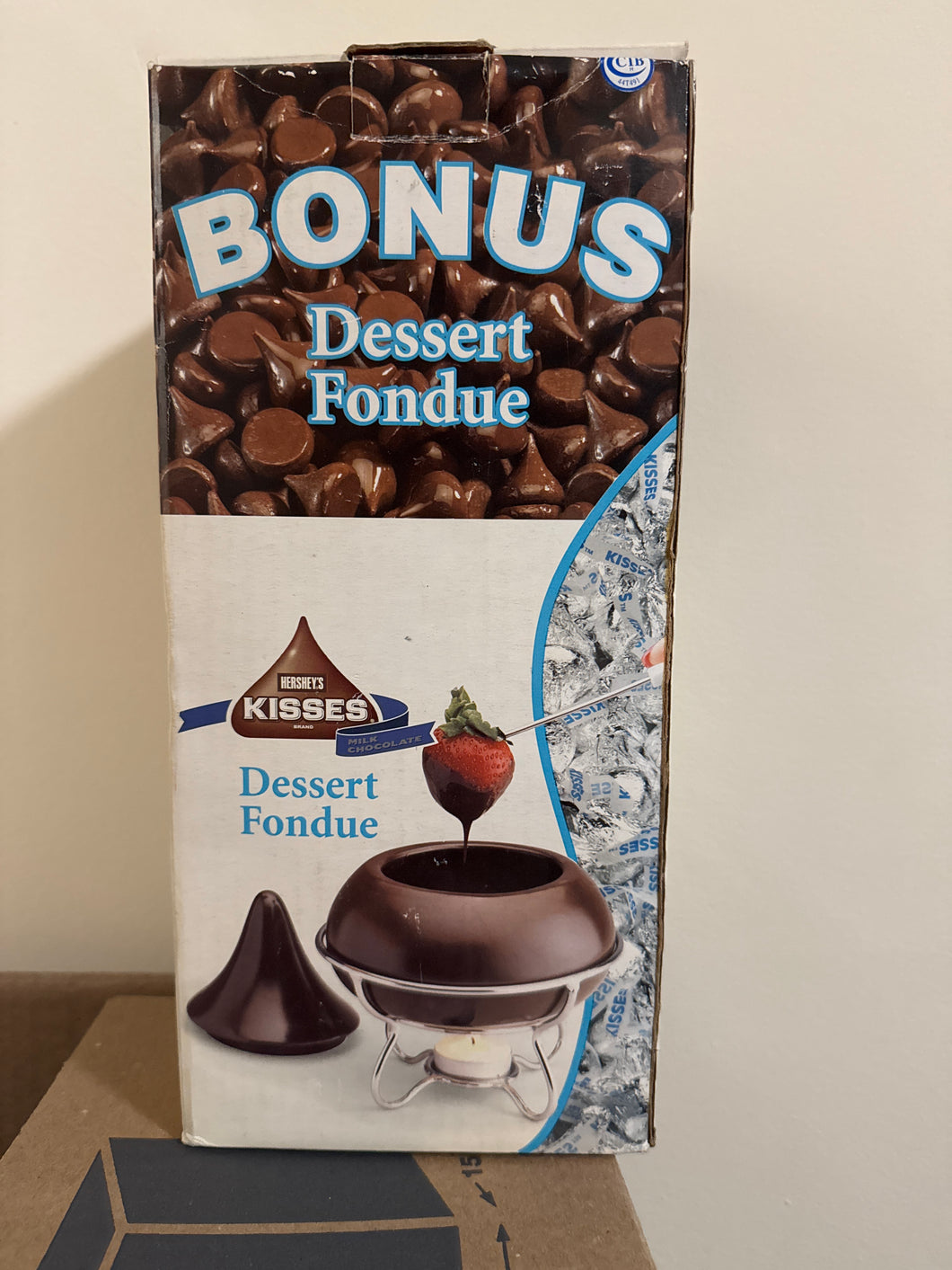 Hershey kisses Dessert fondue