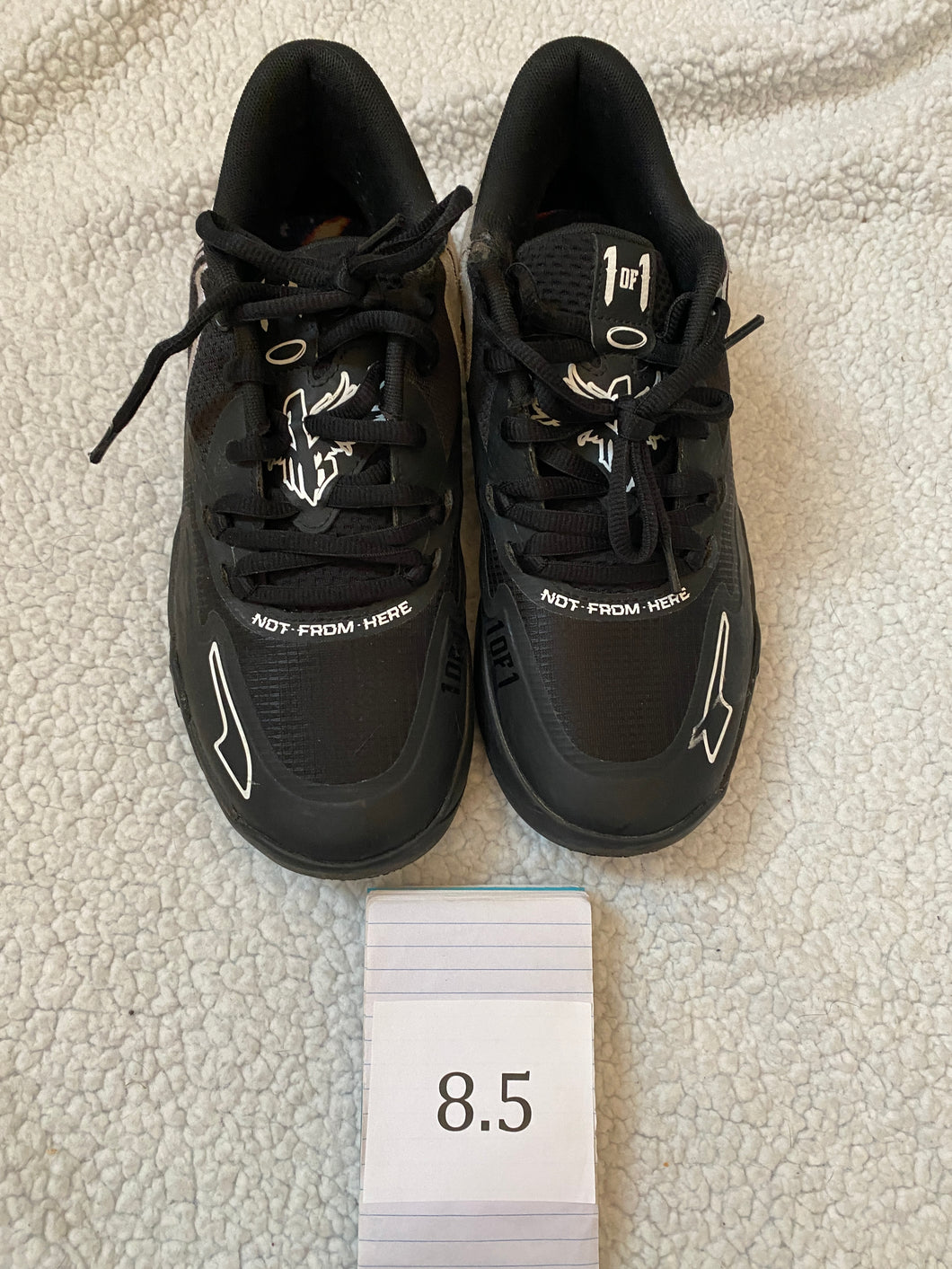 black Mello sneakers tiny bit of wear - size Shoes-Men 8.5
