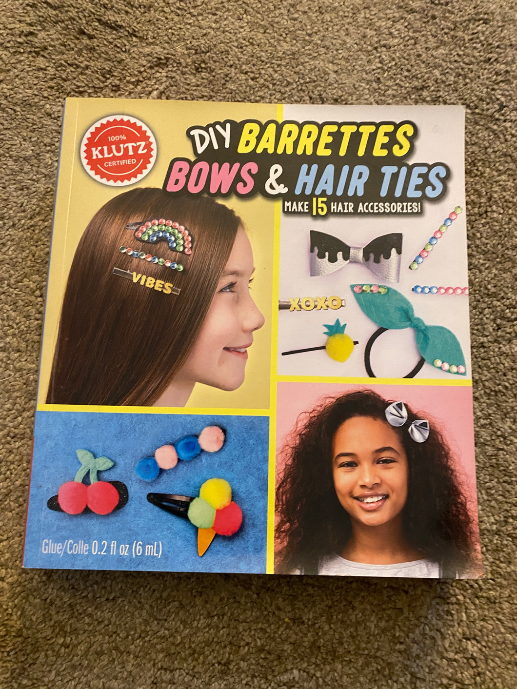 DIY Barrettes & HairTies NEW
