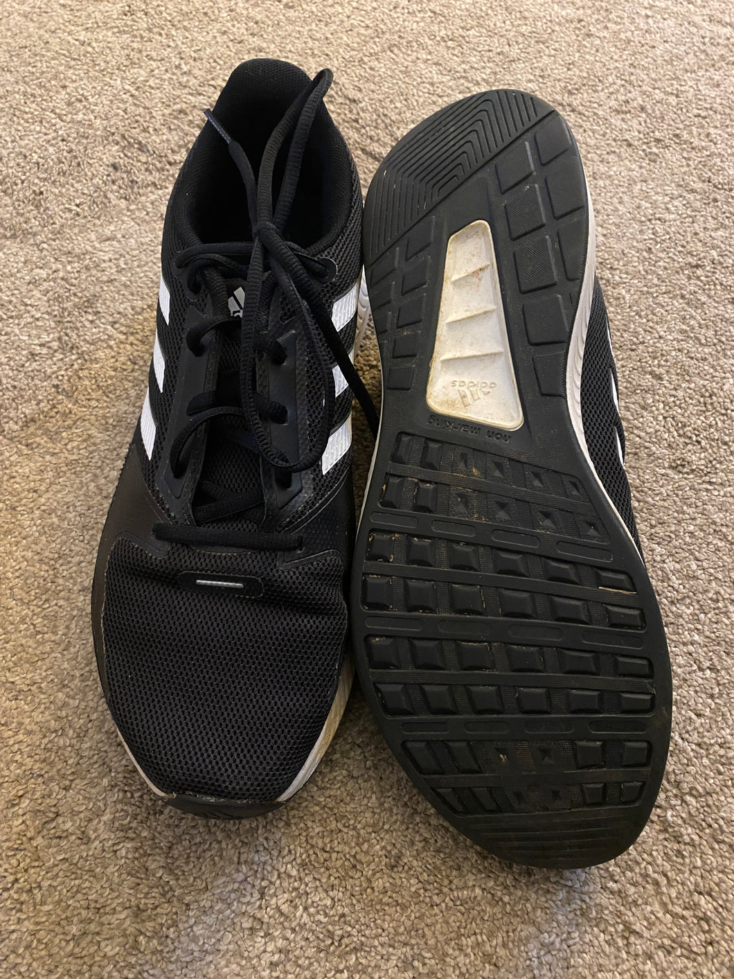 black Adidas sneakers - size Shoes-Men 10