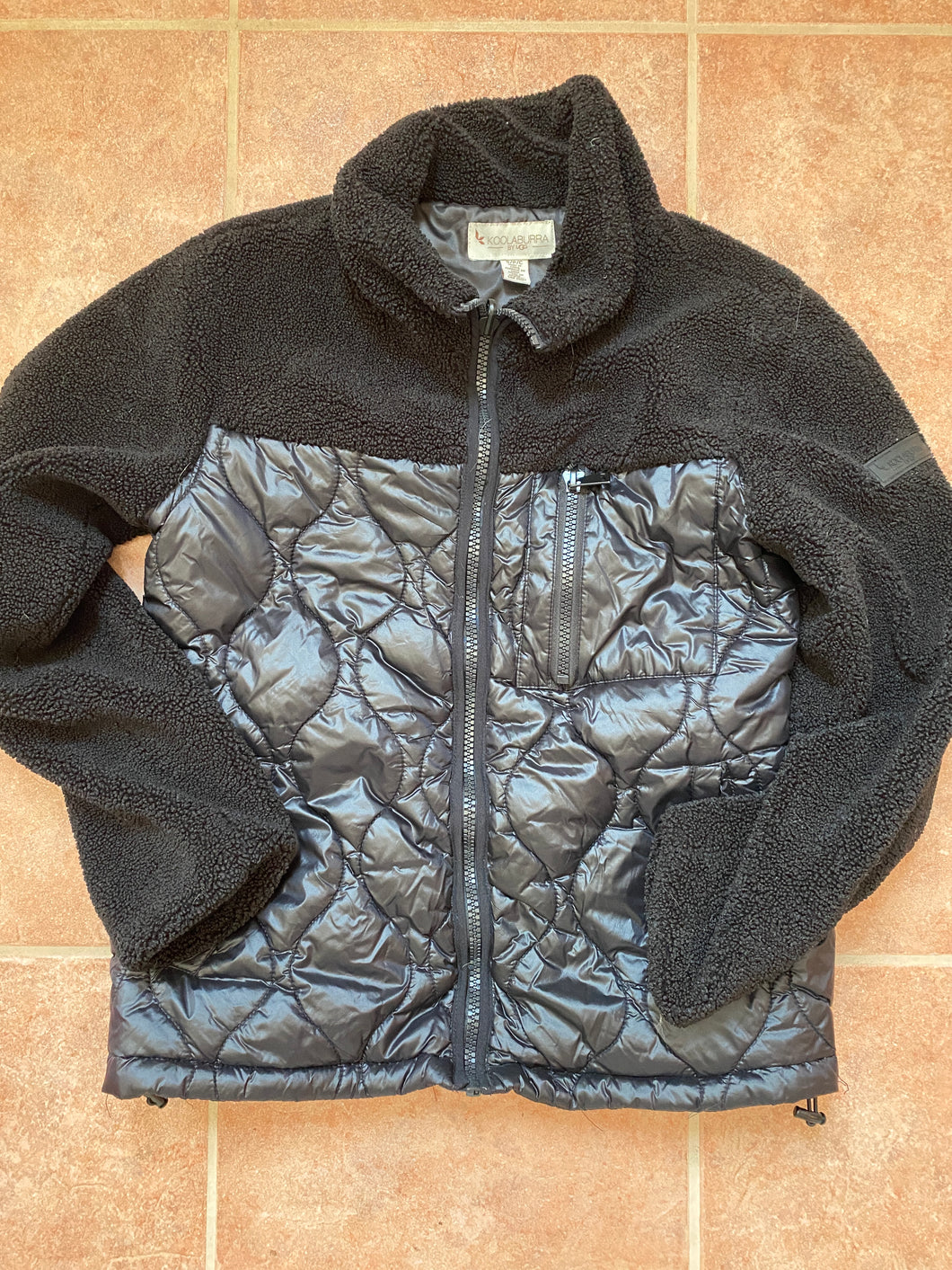 Koolaburra black coat womens/teens - size Women S (4-6)