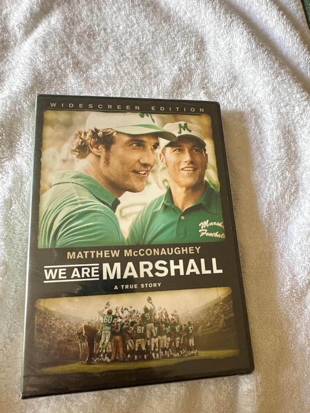 We are Marshall factory Sealed DVD  rated PG