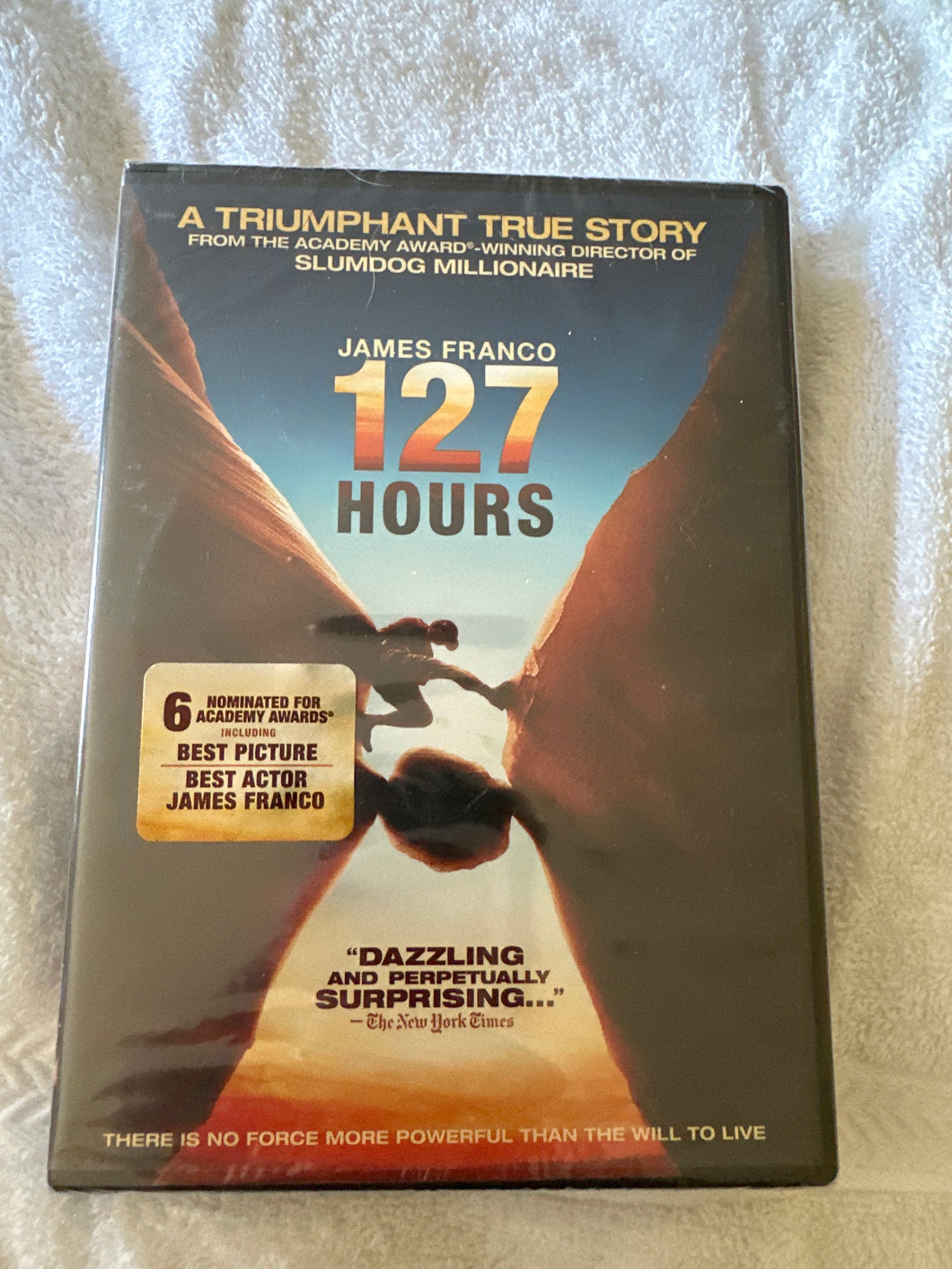127 Hours factory sealed DVD rated R