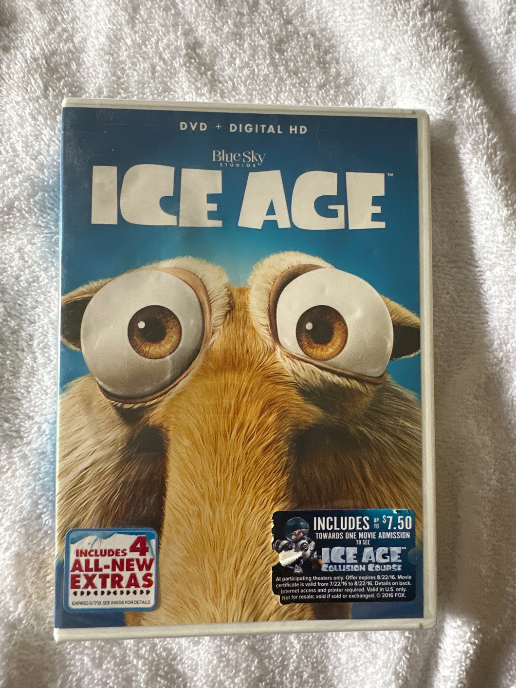 Ice age factory sealed DVD, Digital HD rated PG