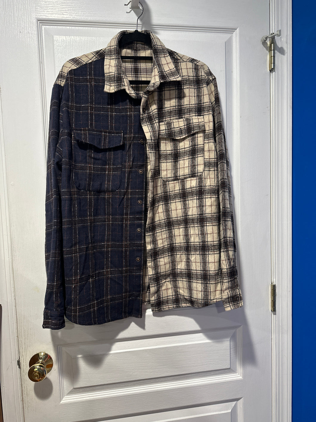 Long sleeve XXL flannel Button down shirt - size Mens XL