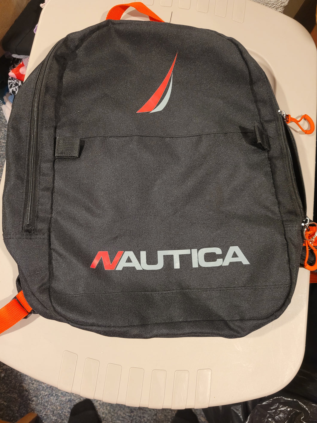 Nautica Backpack Red/Red/Grey