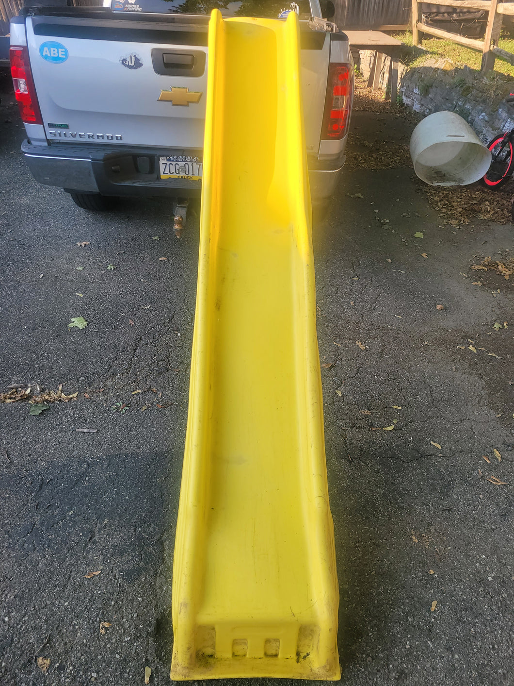 9ft Yellow Slide to Attach to play set