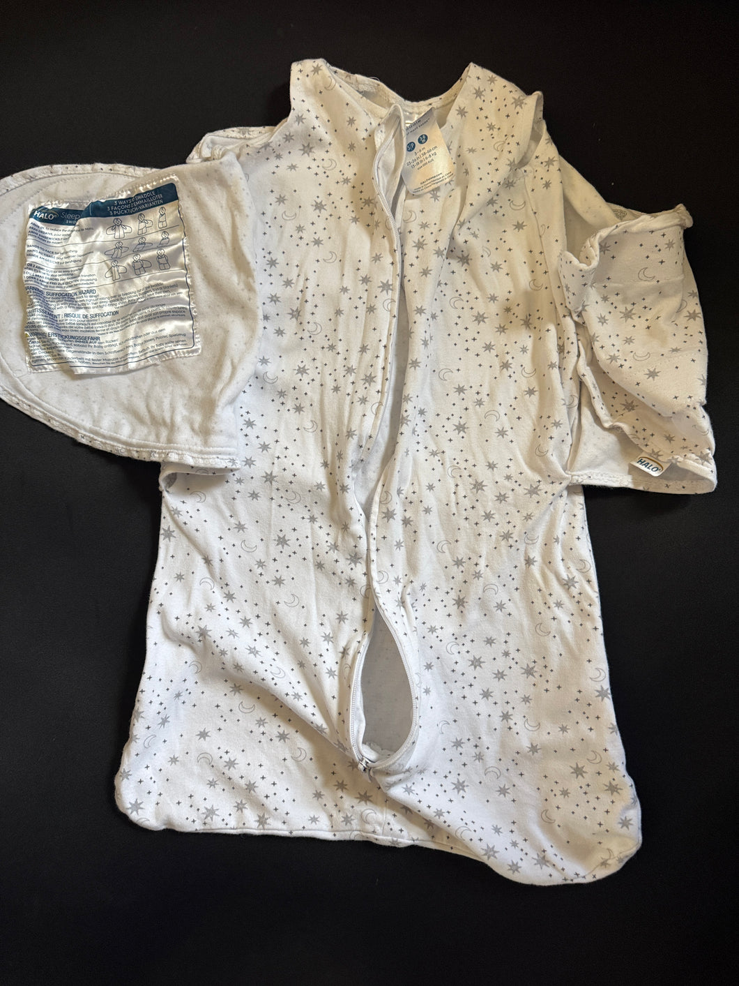 Halo Sleep sack Swaddle Small Cotton - size 3-6 Months