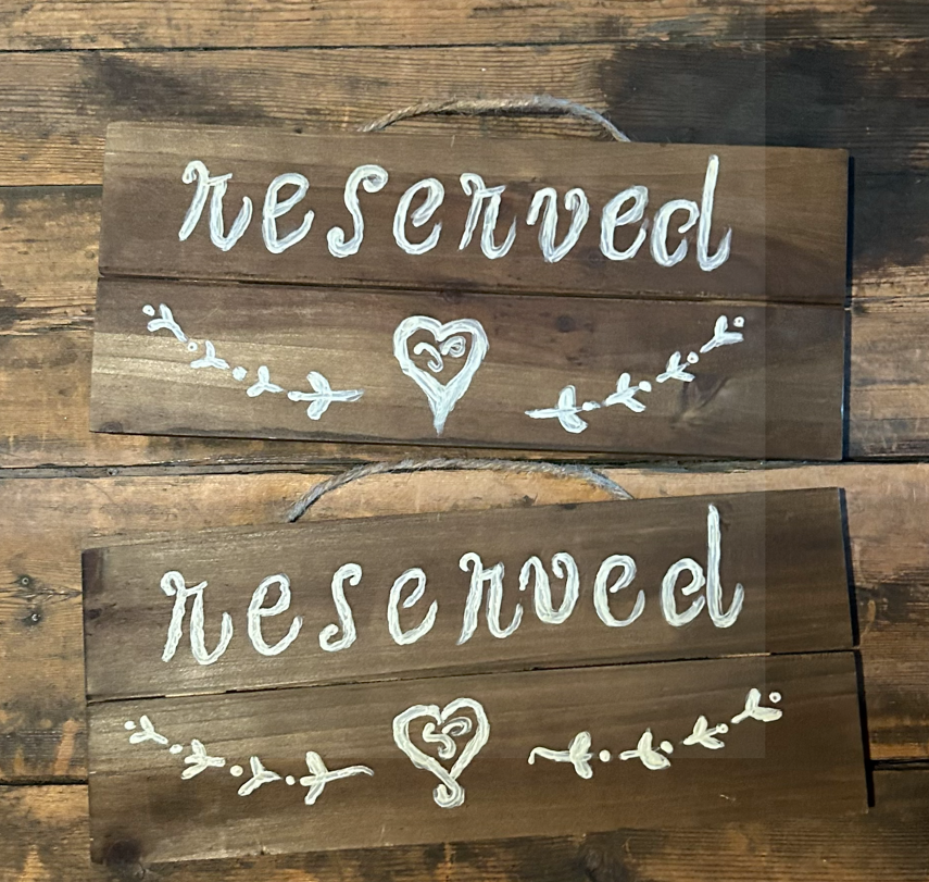 2 Reserved Signs