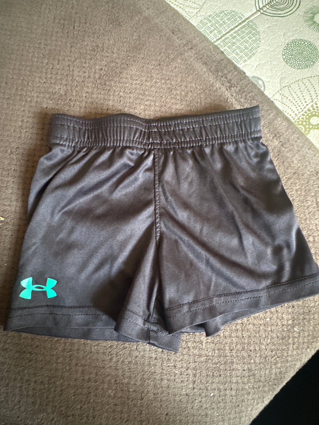 Under Armour black short - size 12 Months