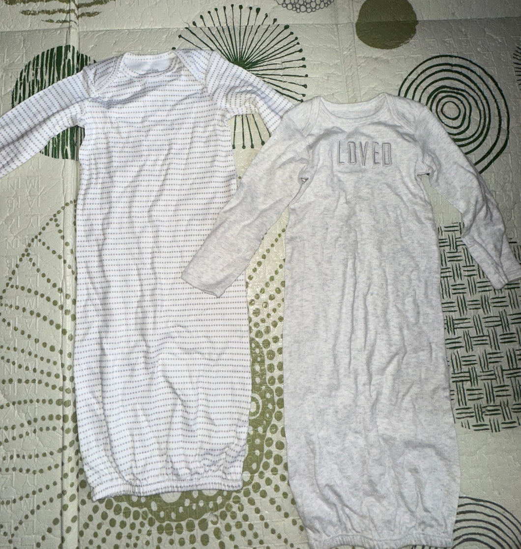 Baby sleeper gown 0-3m - size 0-3 Months