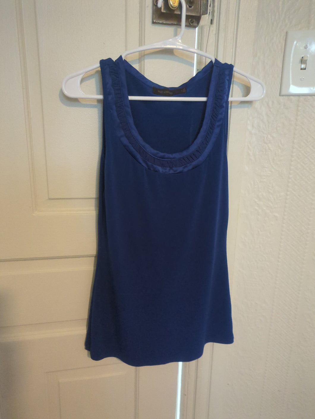 Blue dress shirt Brand: the limited - size Women S (4-6)
