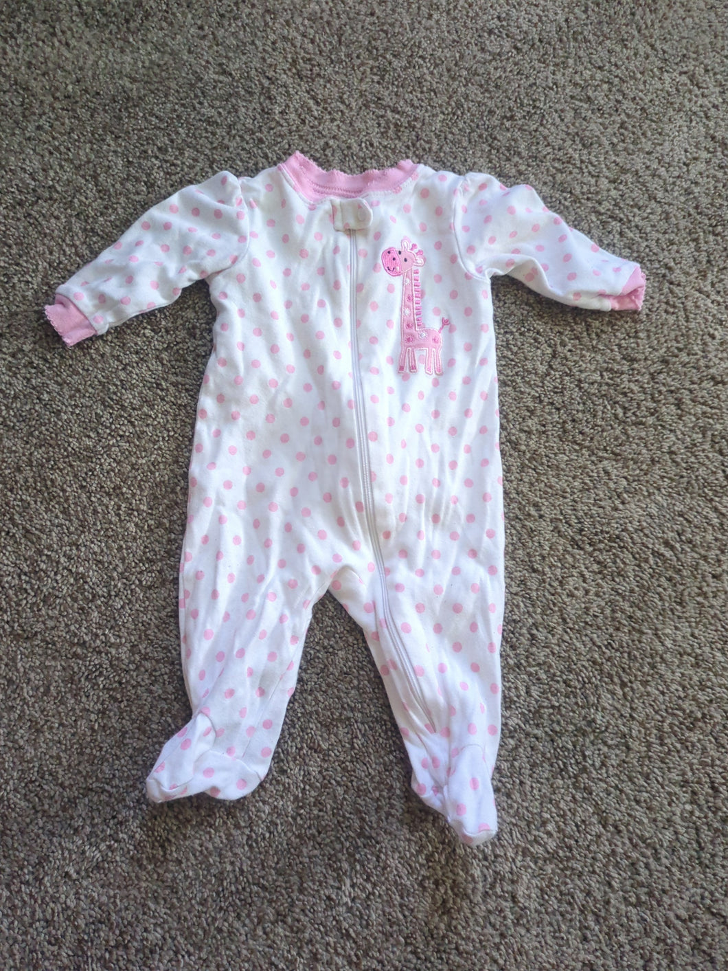 Sleeper giraffe - size 3-6 Months
