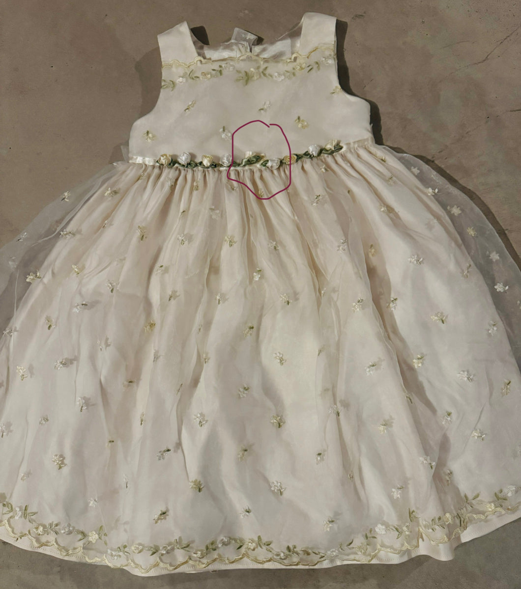 Girls fancy dress Size 6 (see pic) - size Kids 6