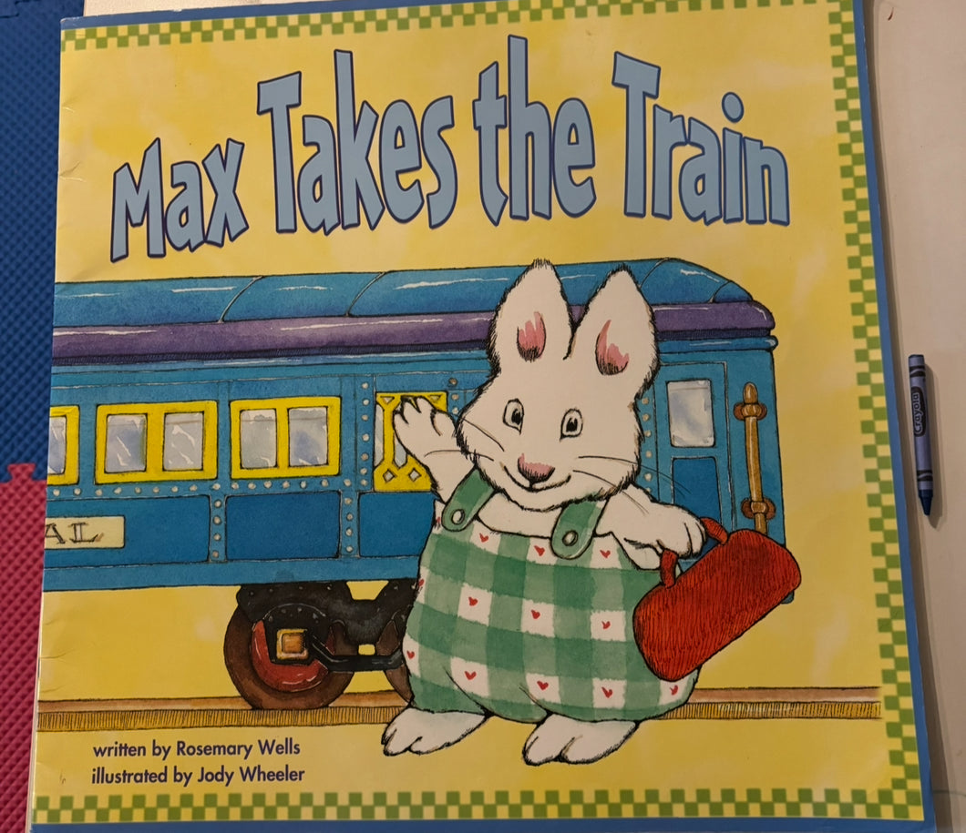 Max takes the train Book