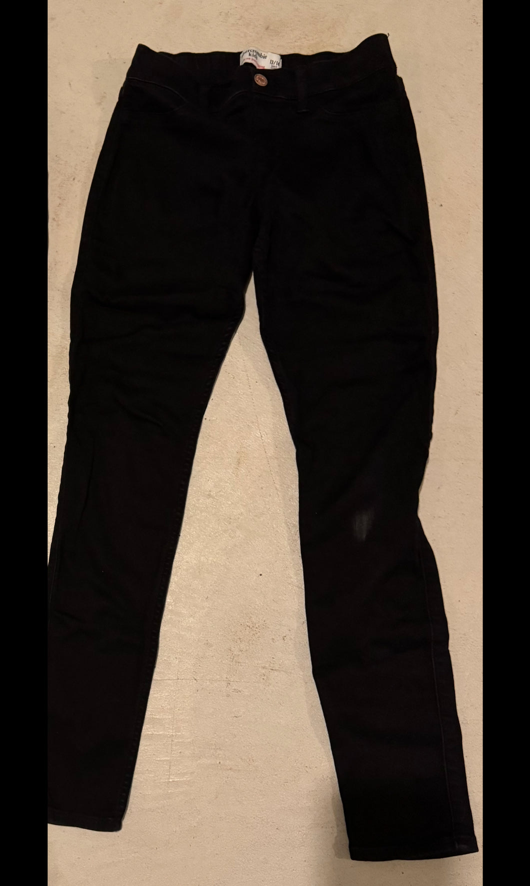 Abrocrombie black leggings Size 13/14 - size Kids 14