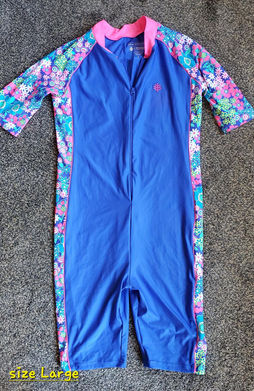 One piece body swim Suit size Youth Large - size Kids 14